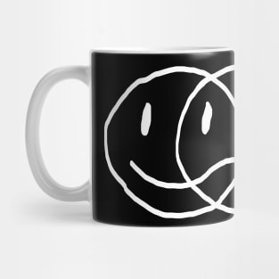 HAPPY N SAD WHiTE Mug